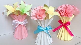 【コピー用紙】花器、ブーケ風ラッピング 【A4Paper】 Flower vase Bouquet style wrapping [upl. by Annuhsal]