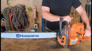 Husqvarna 372XP UnboxingOverviewFirst Cuts [upl. by Aivon]