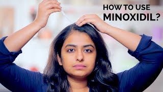 How To Use Minoxidil  Hair Regrowth  Skin Diaries [upl. by Bryce438]