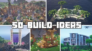 Minecraft Gameplay Creative Builds [upl. by Shanda883]