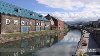 小樽運河 北海道 Otaru Canal Hokkaido JAPAN [upl. by Yerdna513]