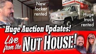 LIVE FROM THE NUTHOUSE Locker Nuts Live Show on Monday Nights with HUGE auction updates [upl. by Proudman]