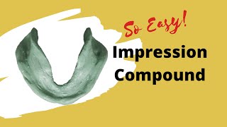 Impression compound made easy  Classification amp Composition [upl. by Eylsel468]