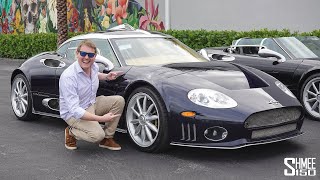 THE QUIRKIEST SUPERCAR My First Spyker C8 Laviolette Drive [upl. by Filipe]