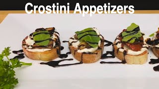 Crostini Appetizers Ep105 [upl. by Ladnar]