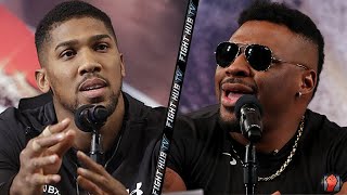 THE BACK amp FORTH ANTHONY JOSHUA VS JARRELL MILLER NEW YORK PRESS CONFERENCE FROM MSG [upl. by Ahsaret]