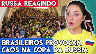 COMO OS BRASILEIROS ESPANTARAM OS RUSSOS NA COPA DA RUSSIA 2018🔥 [upl. by Horsey483]