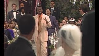 A Different World 5x25  Dwayne interrupts Whitley and Byrons Wedding [upl. by Halilak126]