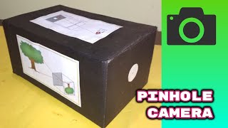 How to make a pinhole camera at home very easy wayhow make pinhole camera for school projectDIY [upl. by Noli]