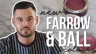 NEW FARROW amp BALL PAINT COLOURS REVIEW [upl. by Elly]