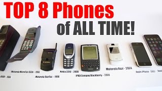 Best Phones Ever  Top 8 Best Phones of All Time [upl. by Nnayelhsa201]