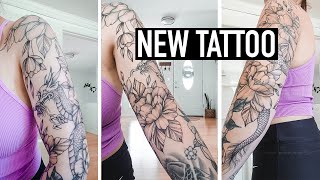 FULL SLEEVE TATTOO  Vlog [upl. by Knut]