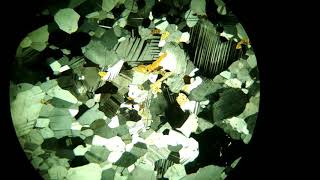 Anorthosite Thin Section Sample 1 [upl. by Eitac]