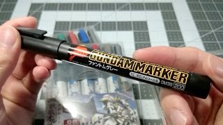 Making the most of Gundam Markers  HOT TIP [upl. by Ahsuoj]