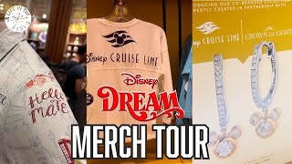 Disney Cruise Line Merchandise Tour 2024  Disney Dream [upl. by Arimaj738]