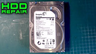 HDD Repair  Seagate Barracuda 2TB  Board Replacement  BIOS  Firmware Chip Swap [upl. by Nyladnor836]