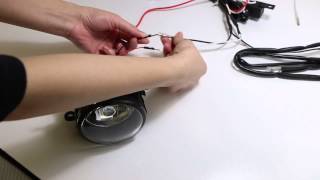 How To Install iJDMTOYs Relay Wiring Kit w Switch [upl. by Elleron185]