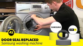 How to replace a Samsung Washing Machine Door Seal [upl. by Randal224]