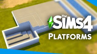 The Sims 4 PLATFORMS 101 New Build Mode Feature [upl. by Eylatan]