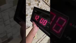 How to change time in Digital wall clock AJANTA [upl. by Colwin422]