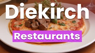 Best Restaurants in Diekirch  Luxembourg  English [upl. by Intihw184]