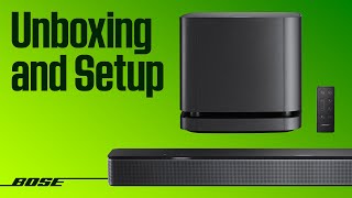 Bose Smart Soundbar System – Unboxing and Setup [upl. by Bortz]