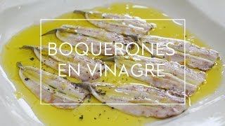 COMO HACER BOQUERONES EN VINAGRE  Las María Cocinillas [upl. by Aldora191]