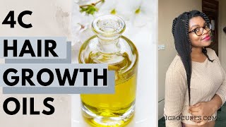 7 Best Oils for Natural 4c Hair Growth IGBOCURLS [upl. by Trilby]