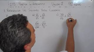 213 PRACTICA LO APRENDIDO 9º GRADO UNIDAD 2 [upl. by Belva]