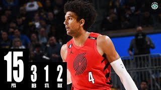 MATISSE THYBULLE DROPS 15PTS vs WARRIORS FULL HIGHLIGHTS [upl. by Ariak]