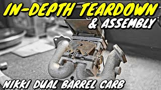 Dual Barrel Nikki Carburetor Cleaning [upl. by Alrrats]