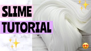 HOW TO MAKE SLIME Simple amp Easy Slime Recipe  2 Minute Easy Slime Tutorial Glue and Borax Slime [upl. by Attenauq]