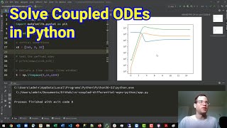 How to Solve Coupled Differential Equations ODEs in Python [upl. by Attebasile352]