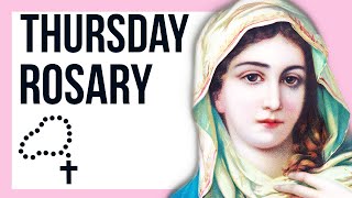 THURSDAY  LUMINOUS  Follow Along Rosary  15 Minute  SPOKEN ONLY [upl. by Koehler]