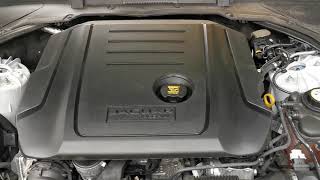 Jaguar XE 20 Diesel Ingenium Engine Noise  Sound warmed up [upl. by Langelo]