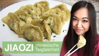 REZEPT Jiaozi  Gyoza  chinesische Dumplings und Teigtaschen [upl. by Aiz]