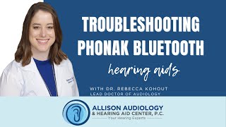 Phonak Hearing Aids Bluetooth Troubleshooting [upl. by Moraj502]