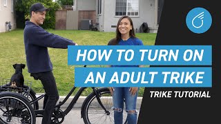 How to Turn a Tricycle  Sixthreezero Trike Guide [upl. by Georgiana]