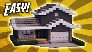 Minecraft How To Build A Suburban House Tutorial 2 [upl. by Lorien177]