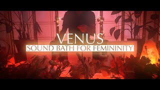 Femininity Venus Sound Bath Libra  Meditation Music for Women  Crystal Singing Bowl  ASMR Music [upl. by Innep]