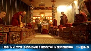 BUDDHISMUS amp MEDITATION  LEBEN IM BRANDENBURGER KLOSTER [upl. by Ahtelra]