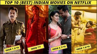 Top 10 Indian Movies on Netflix  Best Netflix Original Indian Movies 2020IMDB Netflix Decoded [upl. by Devine22]