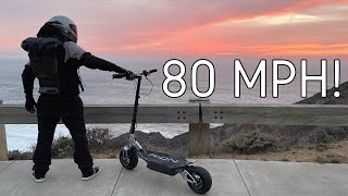 RION RE90 Electric Scooter Review  The Worlds Fastest Hyperscooter [upl. by Sharyl]