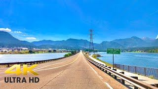 Scenic Mountain Drive into Estes Park amp Rocky Mountain National Park Colorado 4K 60FPS [upl. by Juakn]