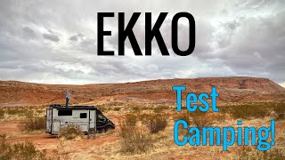 Test Camping in the Winnebago EKKO [upl. by Amri553]