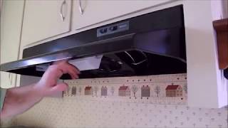 Installing New Range Hood Vent over Stove and Oven [upl. by Yessydo76]