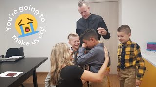 Colombian Orphan Finally Reunited With Adopted Family [upl. by Jacobsohn]