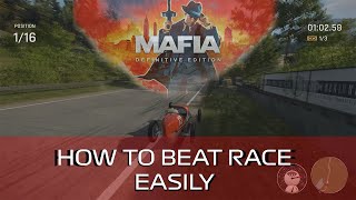 Mafia Definitive Edition  HOW TO BEAT RACE EASILY  TUTORIAL [upl. by Ennoval]