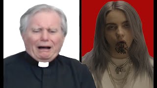 CATHOLIC PRIEST Reacts to BILLIE EILISH MUST SEE [upl. by Anayek]