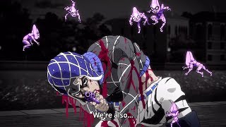 ジョジョ Mista And Giorno vs Ghiaccio 『FINAL』 [upl. by Ronda752]